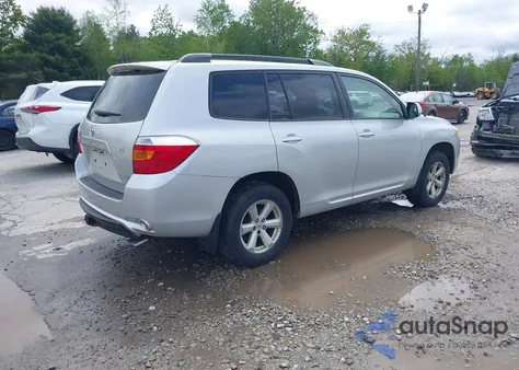 2008 Toyota Highlander из США, поврежденный, VIN JTEES41A782055040